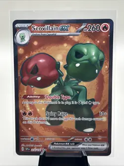 Scovillain ex 2024 Pokemon Surging Sparks 216/191 Ultra Rare Holo - Image 1