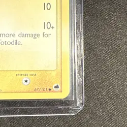 Pokemon Totodile 67/101 Dragon Frontiers Reverse Holo Common 40HP Basic English - Image 5