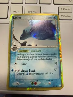 Pokemon Holo Latios- EX Holon Phantoms- 12/110- LP - Image 2