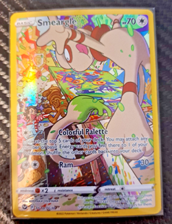 Pokemon Smeargle TG10/TG30 Swsh12: Silver Tempest Trainer Gallery Holo NM - Image 1
