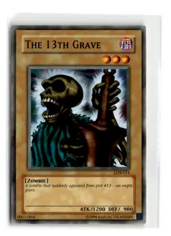The 13th Grave - LOB-014 - YuGiOh-LP - Image 1