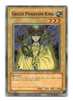 Green Phantom King - LOB-034 - YuGiOh-LP - Image 1