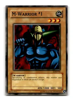 M-Warrior #1 - LOB-076 - YuGiOh-LP - Image 1