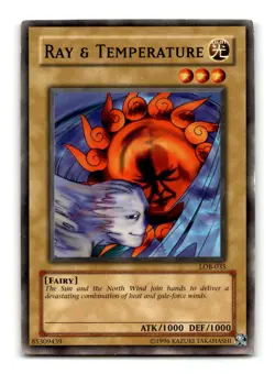 Ray & Temperature - LOB-035 - YuGiOh-LP - Image 1