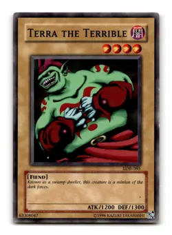 Terra the Terrible - LOB-080 - YuGiOh-LP - Image 1
