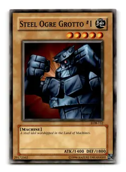 Steel Ogre Grotto #1 - LOB-112 - YuGiOh-LP - Image 1