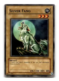 Silver Fang - LOB-010 - YuGiOh-LP - Image 1