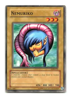 Nemuriko - LOB-013 - YuGiOh-LP - Image 1