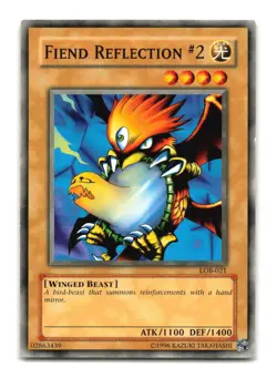 Fiend Reflection #2 - LOB-021 - YuGiOh-LP - Image 1