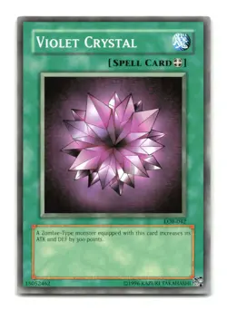 Violet Crystal - LOB-042 - YuGiOh-LP - Image 1