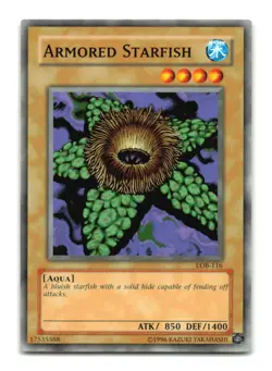 Armored Starfish - LOB-116 - YuGiOh-LP - Image 1