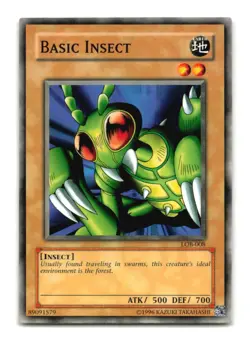 Basic Insect - LOB-008 - YuGiOh-LP - Image 1