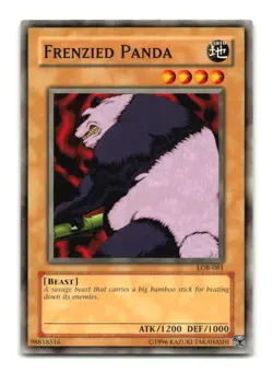 Frenzied Panda - LOB-081 - YuGiOh-LP - Image 1