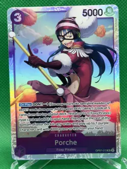 Porche OP07-072 SR One Piece English NM - Image 2