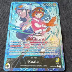 ONE PIECE Koala Leader OP12-081 Holo 5000 Power Card OP12 - Image 1
