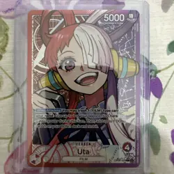 Uta Alt Art Leader OP06-001 Wings Of The Captain One Piece TCG English NM+ - Image 1
