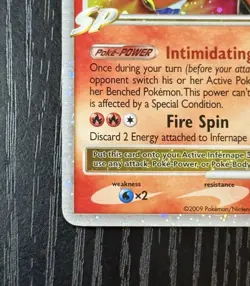 Pokemon Infernape E4 Lv.X 108/111 — Rising Rivals 2009 - Image 5