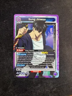 Sung Jinwoo Solo Leveling Union Arena Ue17bt/slg-1-021 Nm - Image 1