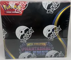 Pokemon TCG Mega Evolution Phantasmal Flames Booster Box Sealed FREE SHIPPING - Image 1