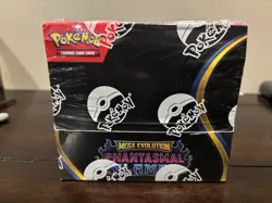 New/Sealed Pokemon Mega Evolution Phantasmal Flames Booster Box j - Image 1