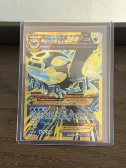Pokemon Primal Kyogre-EX TCG Full Art Ultra Rare Card Ancient Origins 96/98 Holo - Image 1