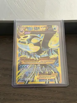 Pokemon Primal Kyogre-EX TCG Full Art Ultra Rare Card Ancient Origins 96/98 Holo - Image 3