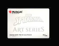 MTG: Amazing Spider-Man Art Card #36 S Normal NM Art Series: Marvel's Spiderman - Image 2