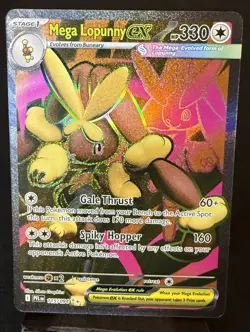 Mega Lopunny ex 115/094 ME02: Phantasmal Flames - Pokemon Card - NM - Image 1