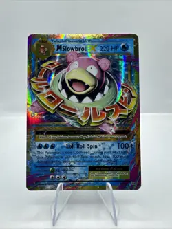 2016 Mega M Slowbro EX 27/108 Ultra Rare XY Evolutions Pokemon Card TCG - Image 1