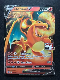 Pokemon: Charizard V (Prize Pack Series 2) 017/172 Prize Pack Series Cards Holo - Image 1