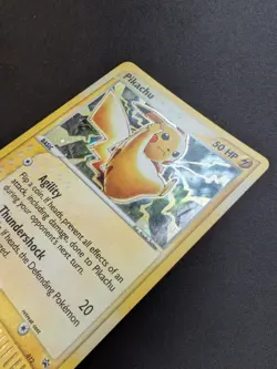 [LP+] Pokemon Pikachu TCG Black Star Promo Holo Card #012 2003 - Image 3