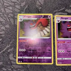 Gengar 057/198 Reverse Holo Pokemon Card | Chilling Reign + Holo Set Set Of 2 - Image 2