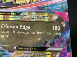 M Garchomp EX XY168 JUMBO HP/DMG Oversized Pokemon Card - Image 3