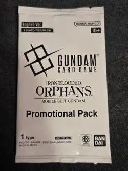 Gundam Card Game EX Base Promo EXBP-011 Iron-Blooded Orphans English - Image 1