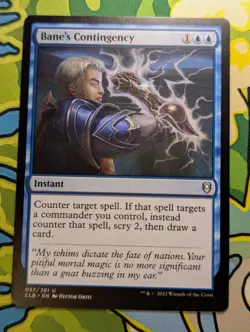 Bane's Contingency - CLB - 057/361 - MTG - TCG Card - Image 1