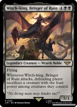 Witch-king, Bringer of Ruin [LTR - 293] - NM [Normal] TCG MTG - Image 1