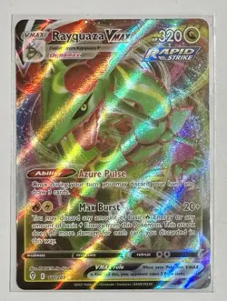 Rayquaza VMAX 111/203 Pokemon Ultra Rare SWSH07: Evolving Skies Card NM - Image 1