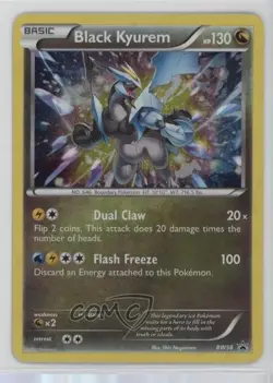 Black Kyurem (Black Kyurem Box - Holo) Pokemon & White Star Promo #BW58 - Image 1