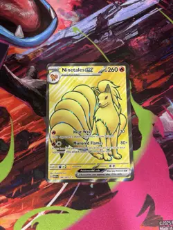 Pokemon TCG Ninetales EX SV Scarlet & Violet 151 Double Rare Holo Card - Image 1