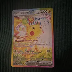 Pokemon Pikachu ex Tera SVP 238/197 Holo Card English 2024 Surging Sparks - Image 2