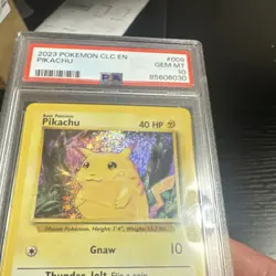 The Pokemon Company Pikachu 008/034 Holo Basic 40 HP PSA 10 - Image 3