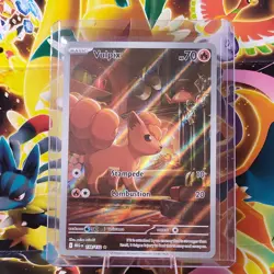 Pokemon TCG Vulpix 138/132 Illustration ME01 Mega Evolution NM/M Condition - Image 1