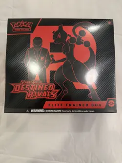 Pokemon Destined Rivals Elite Trainer Box ETB – Factory Sealed – New - Image 1