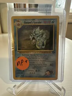 Pokemon Giovanni's Gyarados Gym Challenge Holo Rare 5/132 Unlimited HP 90 - Image 3