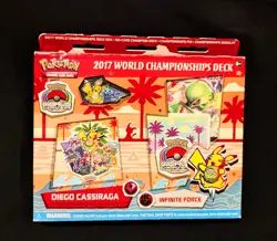 2017 Infinite Force World Championship Pokemon SEALED NEW Diego Cassiraga - Image 1