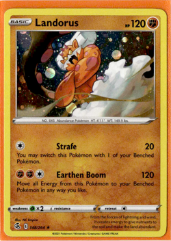 Landorus - 148/264 - Cosmos Holo - Pokemon Fusion Strike - Image 1