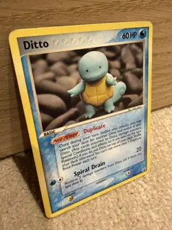 Pokemon Ditto (Squirtle - 64/113- Delta Species- Non Holo NM - Image 2