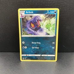 Arbok 034/073 Uncommon Regular Champion's Path Pokemon TCG - Image 1
