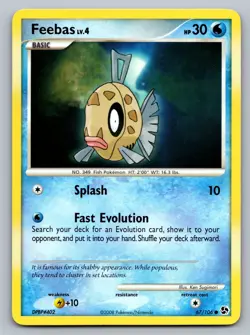Pokemon TCG Great Encounters Feebas 67/106 - Image 1