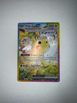 Pokemon Pikachu ex Tera Special Illustration Rare Holo 238/191 Surging Sparks - Image 1